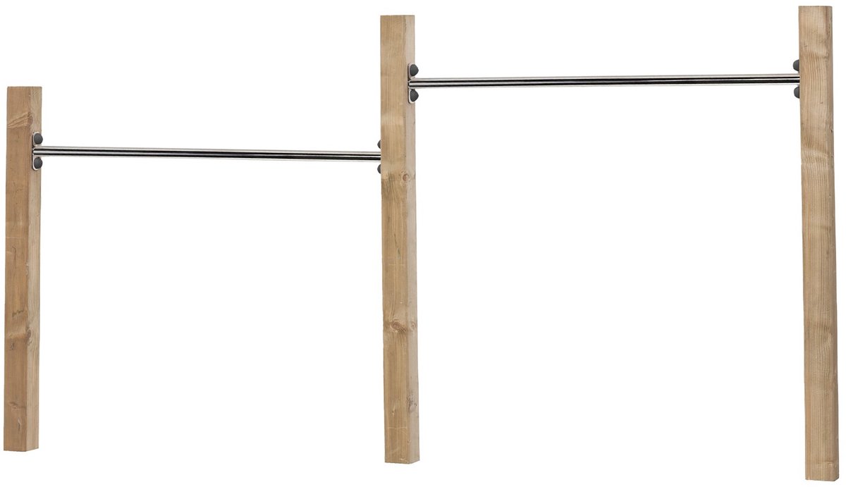   Dubbel Duikelrek - RVS