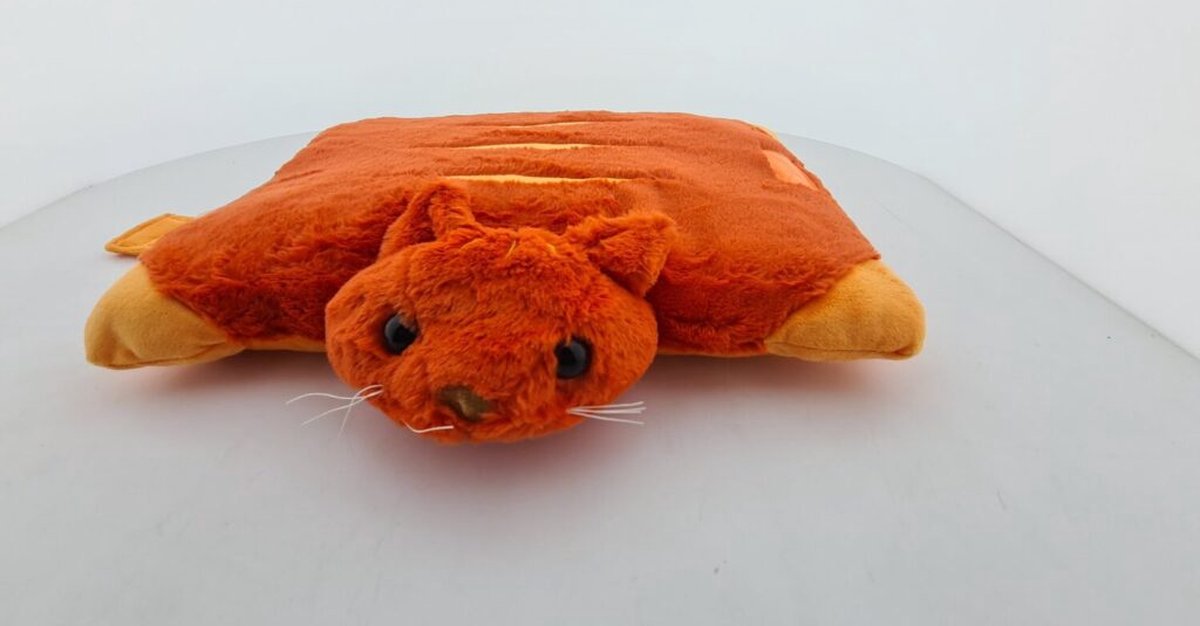 Knuffel kussen - Swizzel Cat– Kat- knuffeldier