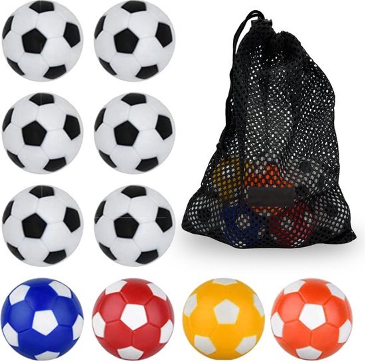     Balletjes - 10 stuks - 36mm   bal - Voetbaltafel -  spel