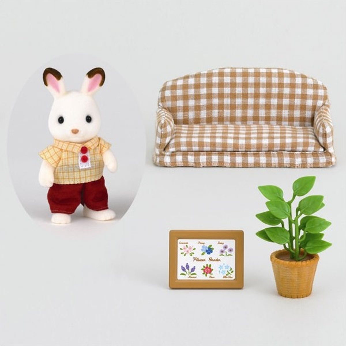 Set Vader Chocoladekonijn (sofa)