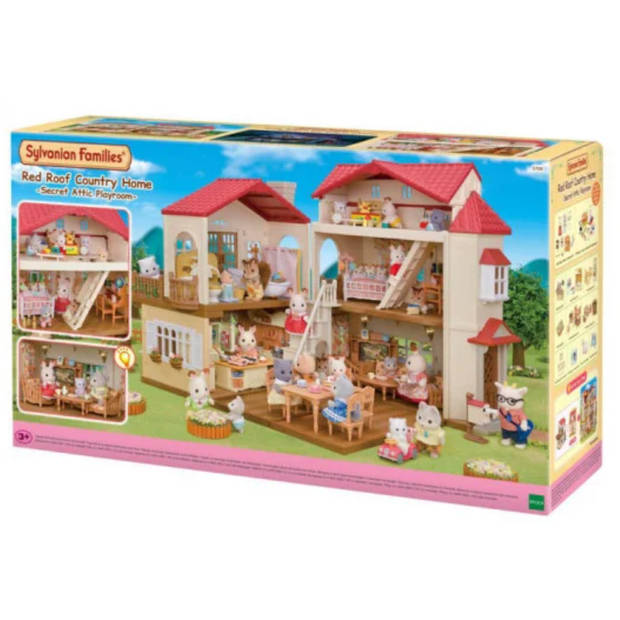 Sylvanian Families Groot poppenhuis met geheime speelkamer