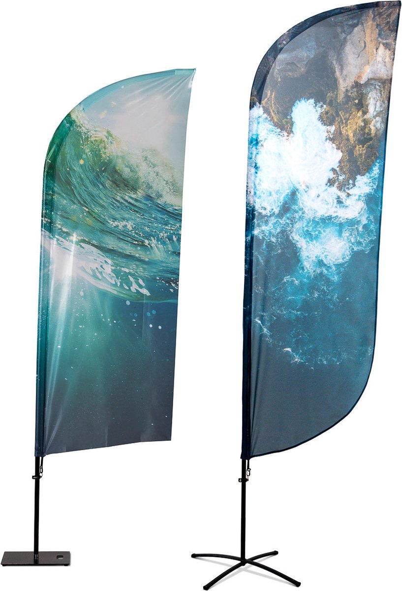 Beach Flag Alu Wind & Paddle 205 cm - Syna BFAW205