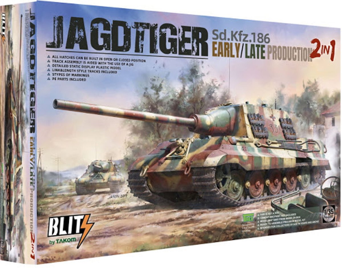 1:35 Jagdtiger 2in1 early/late