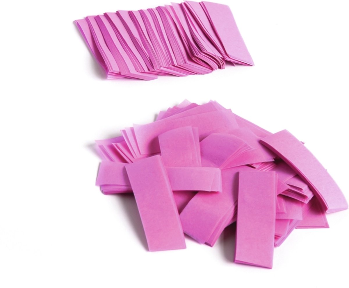   Slowfall Confetti rectangular 55x18mm, pink, 1kg