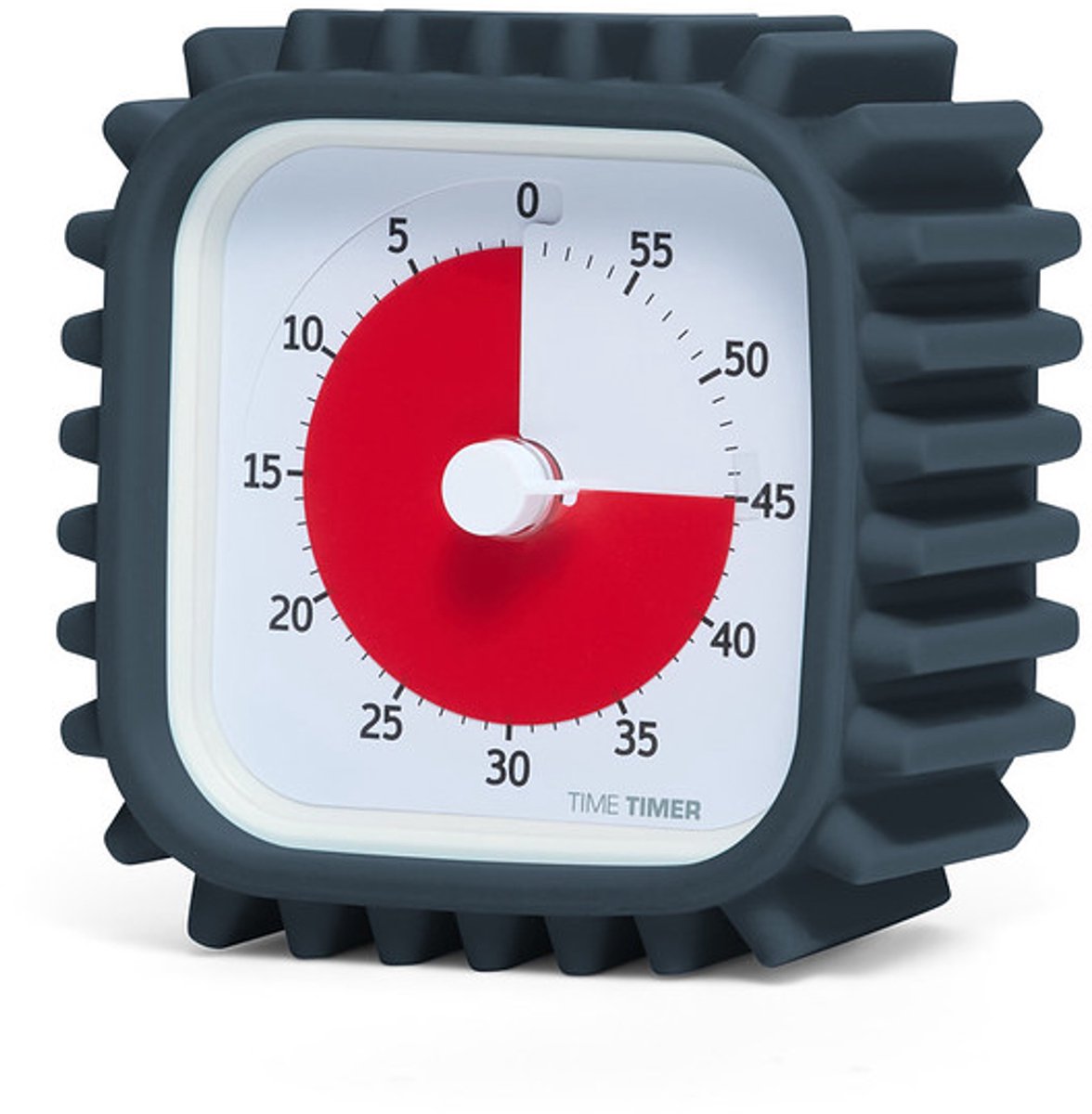 Time Timer® MOD Education Edition - kleur Charcoal/grijs - INCLUSIEF EXTRA COVER TREAD - COMBISET VOOR KINDEREN