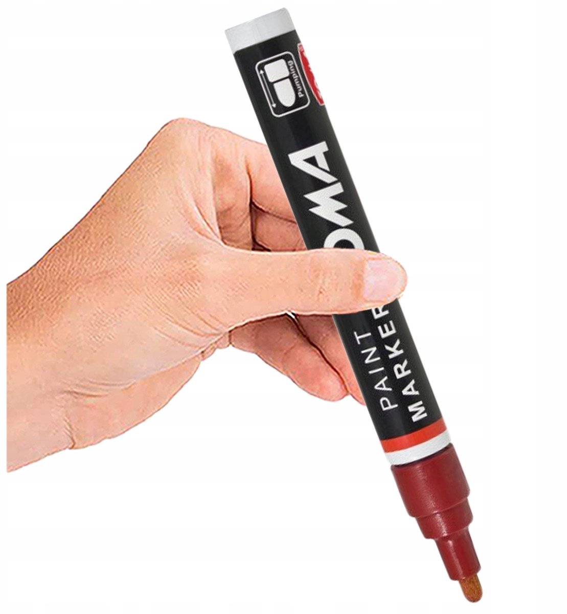 TOMA Olie Marker Rood 2.5mm - Duurzaam en Veelzijdig