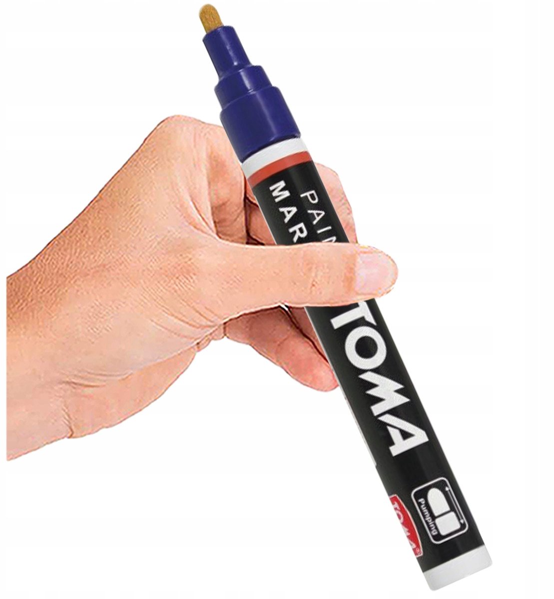 TOMA Olieverf Marker Paars - Duurzaam en Veelzijdig