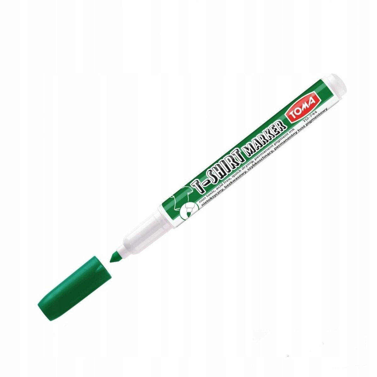 Toma Marker voor Textiel - Groen - 2mm