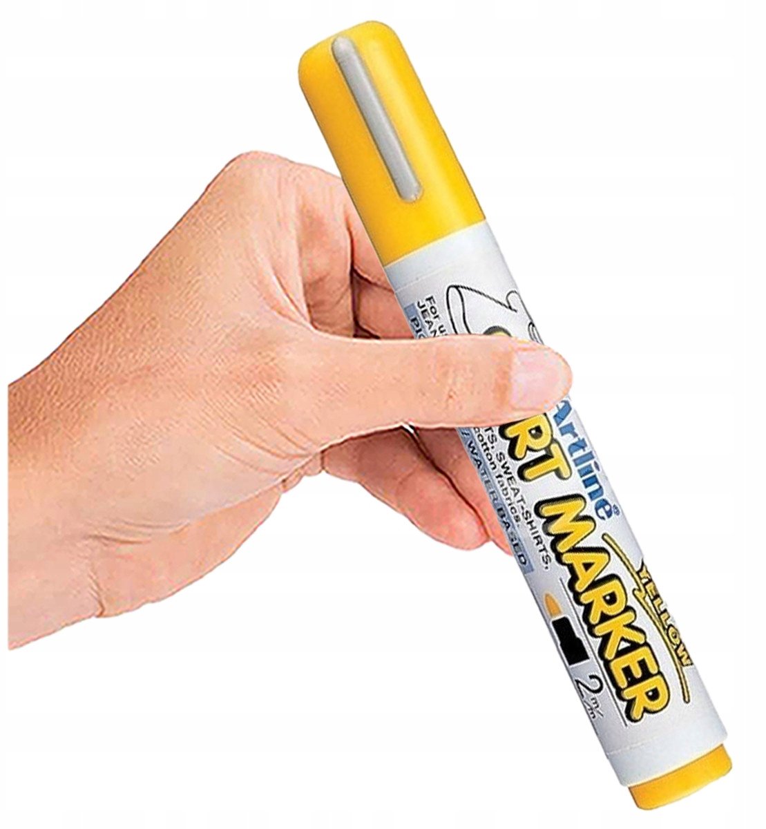 Toma textielmarkers voor kinderen - Levendige kleuren, permanent en wasbaar