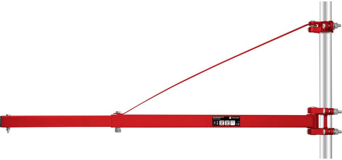   TO-4985424 Zwenkarm 300/600 kg voor kabeltakels N/A Draagkracht (met keerschijf): 600 kg Draagkracht (zonder