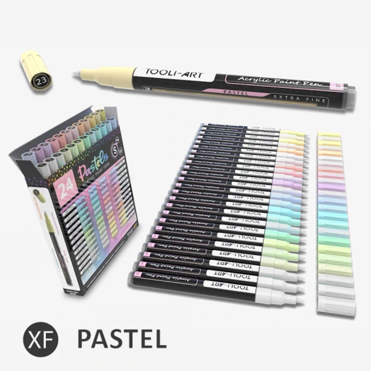 Tooli Art Marker set Pastel 0.7mm
