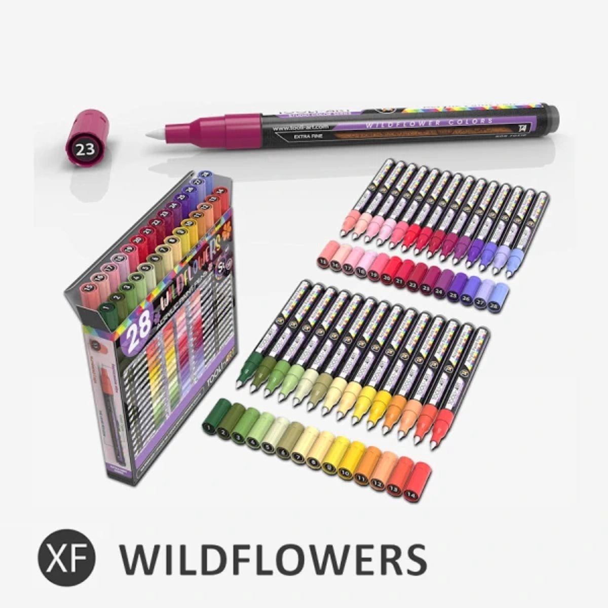 Tooli Art Marker set Wildflower 0.7mm