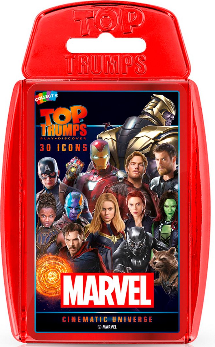 Winning Moves Marvel Cinematic Universe - Speelkaarten - Top Trumps (Engels)
