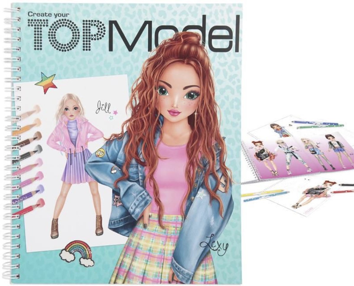 Create Your TOPModel Kleurboek