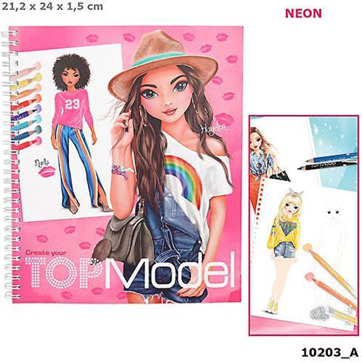 Depesche Kleurboek Create Your Topmodel