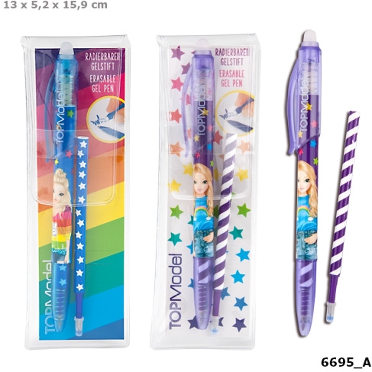 TOPModel uitgumbare gelpen