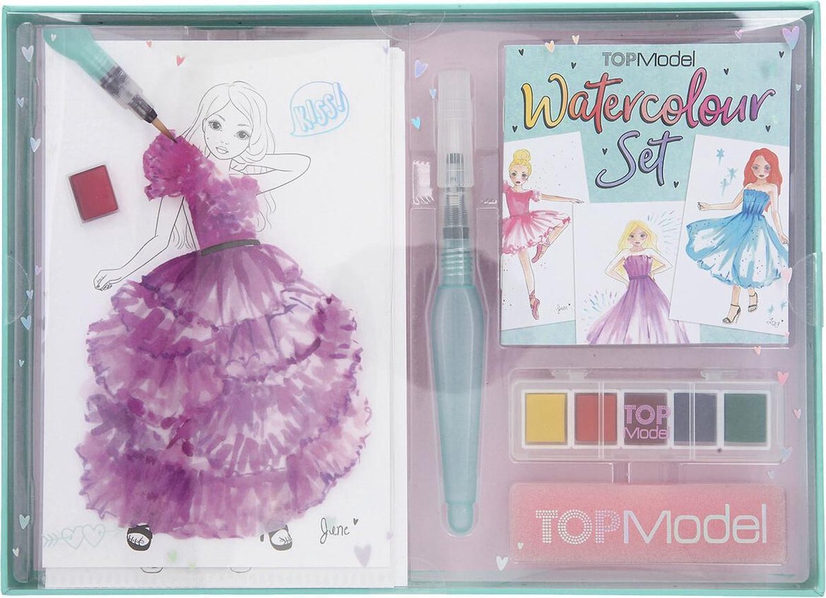 TopModel waterverf set