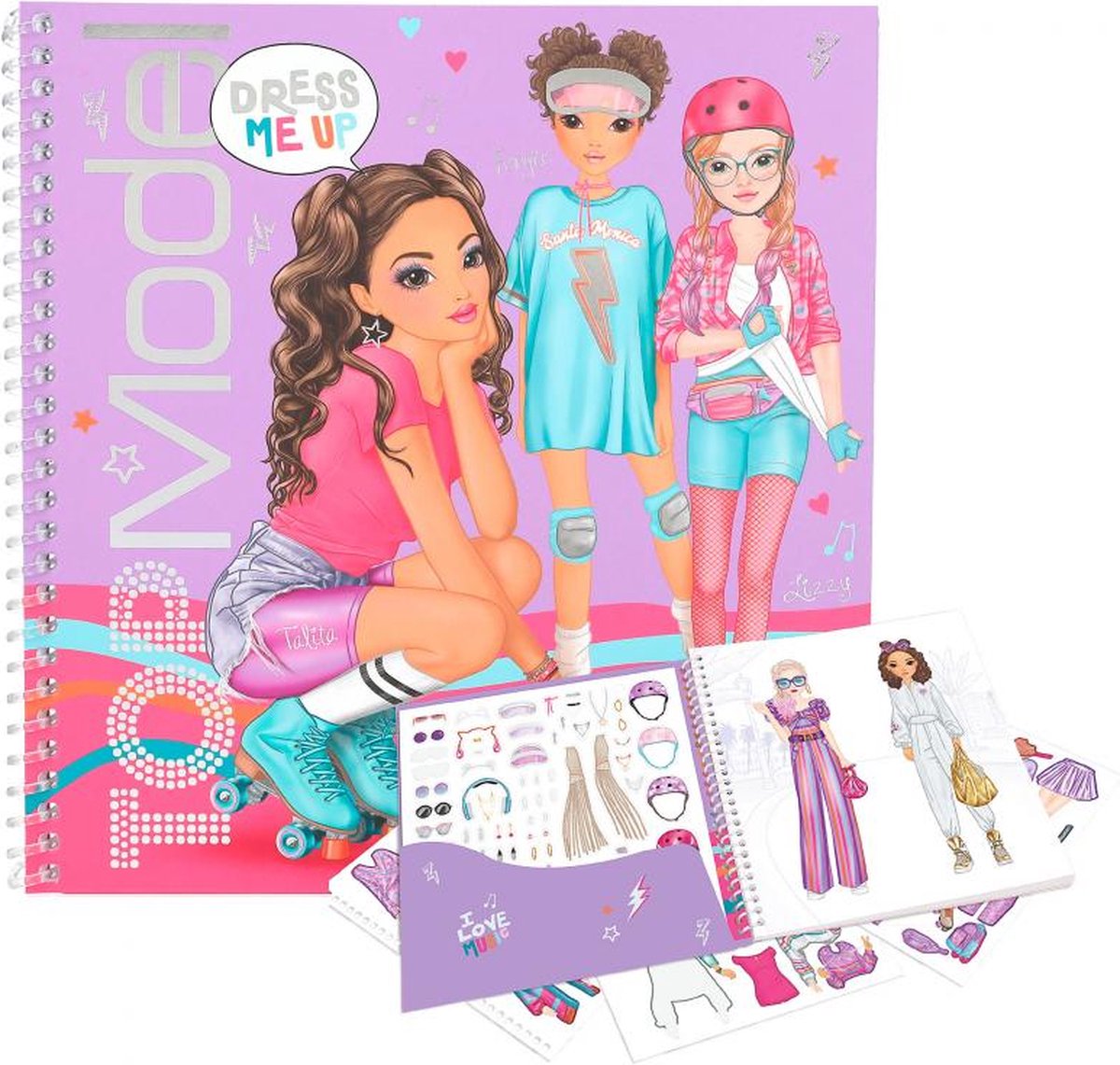 Topmodel Dress Me Up Stickerboek