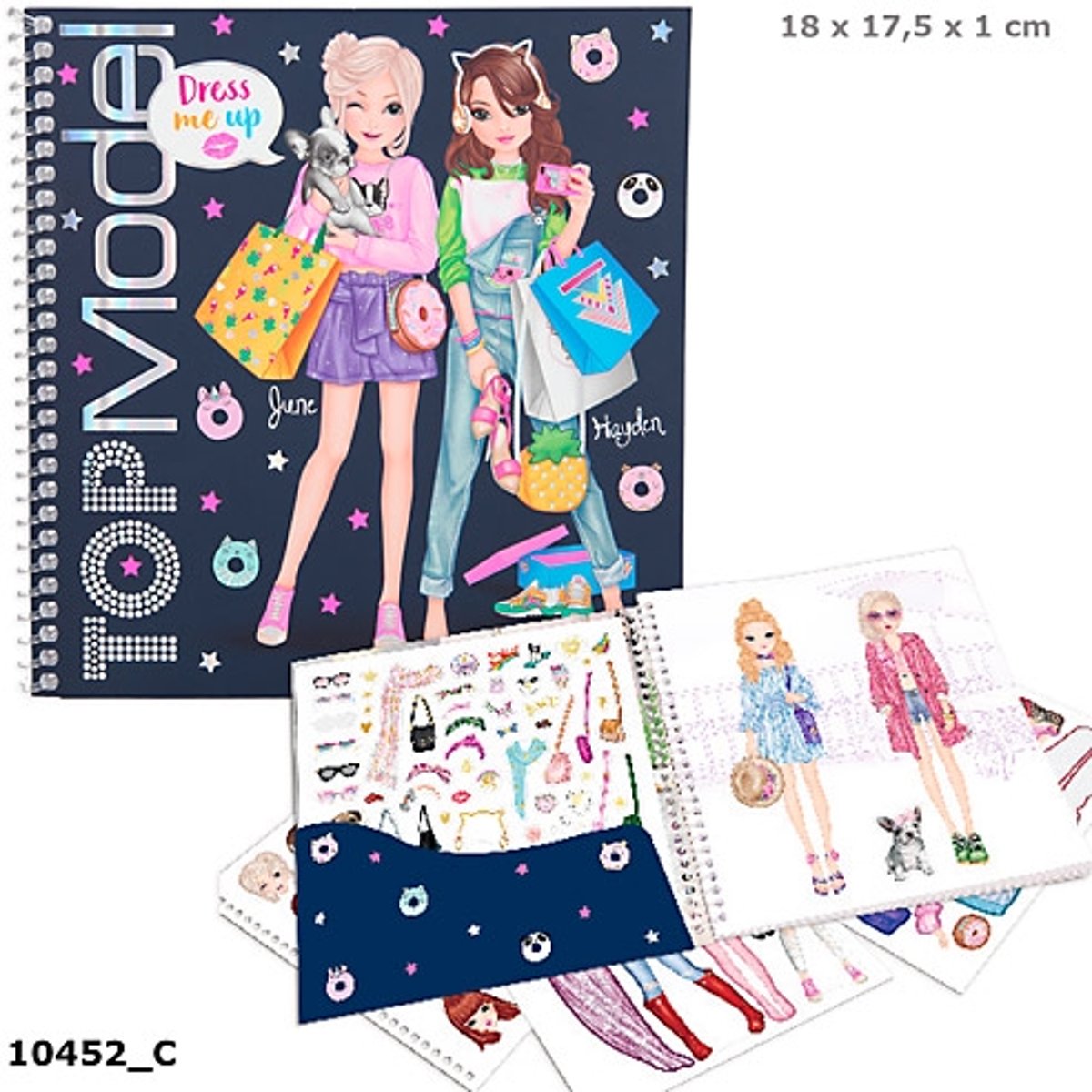 Topmodel Dress Me Up Stickerboek