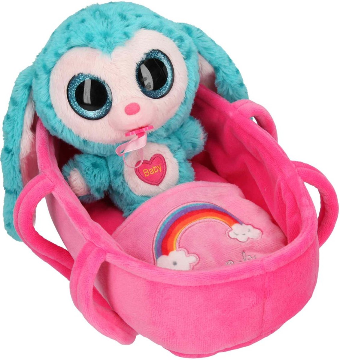 Ylvi & the Minimoomis Cooco baby in Bed Knuffel