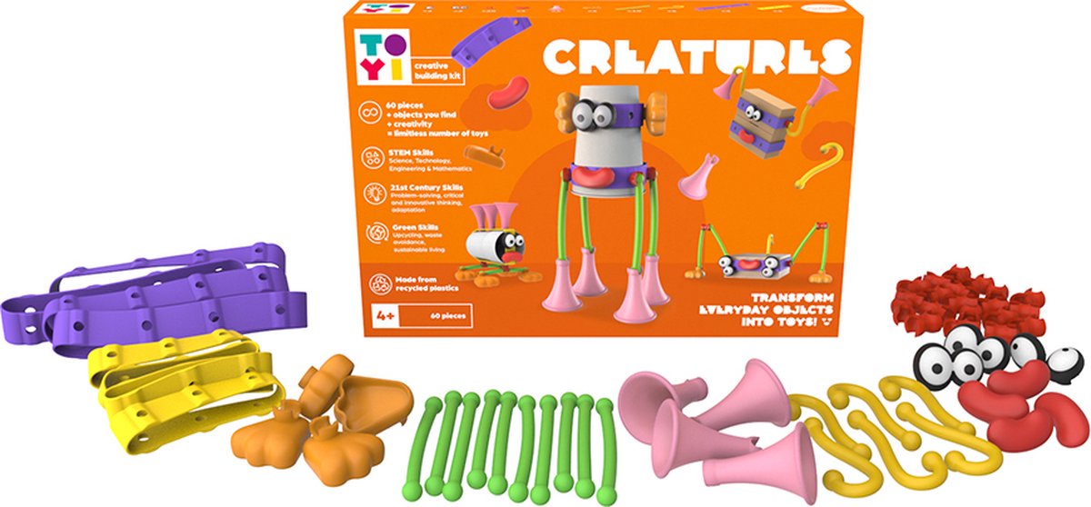 Toyi Toyi Creatures Character Building Kit.