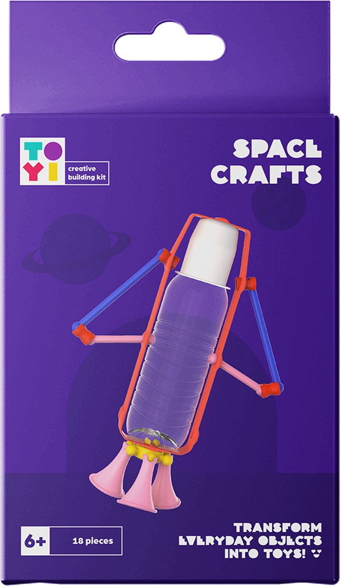 Toyi ruimtevaart bouwset - educatief speelgoed voor kinderen.