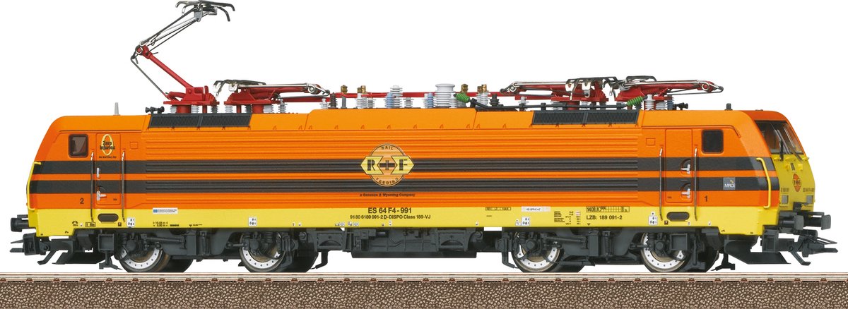 TRIX H0 22004 H0 elektrische locomotief BR 189 van de RRF