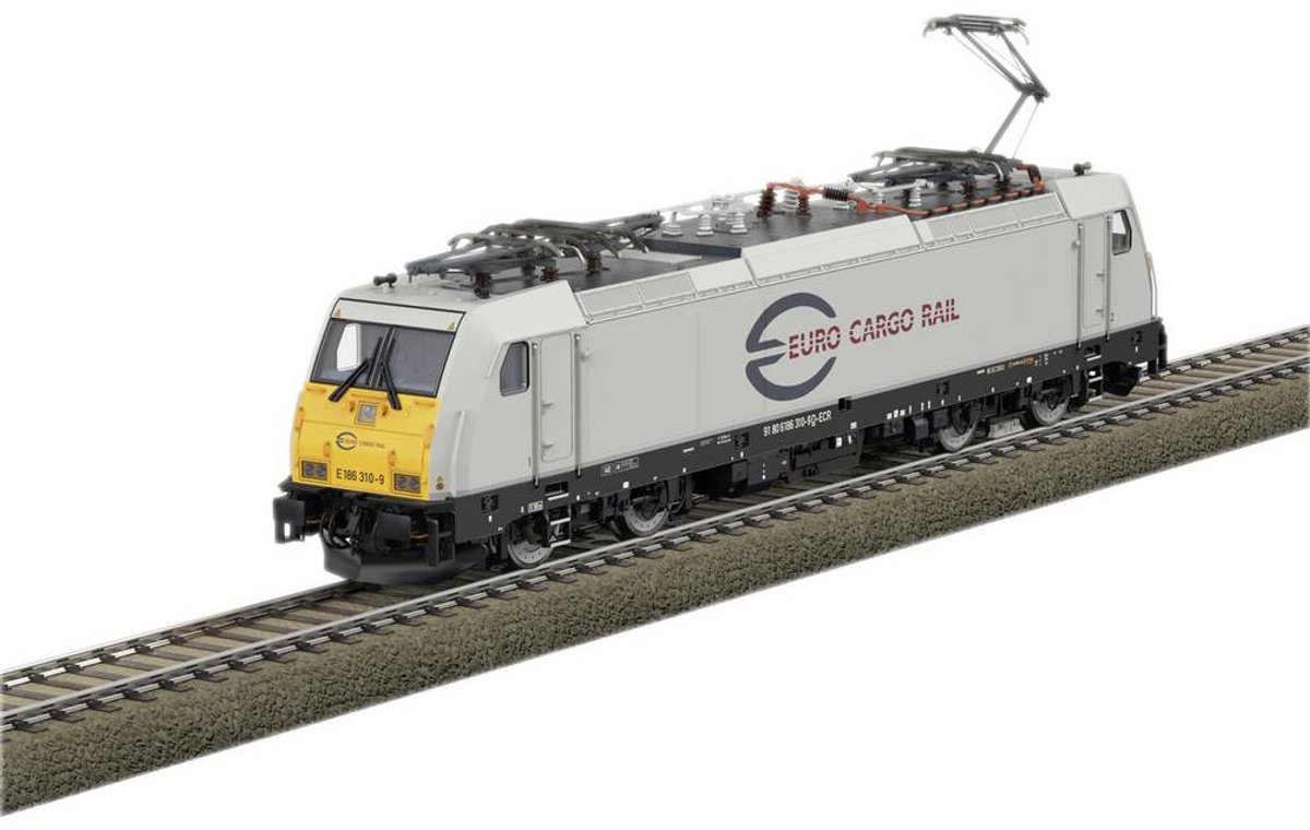 TRIX H0 25804 H0 elektrische locomotief BR 186 van de euro Cargo Rail