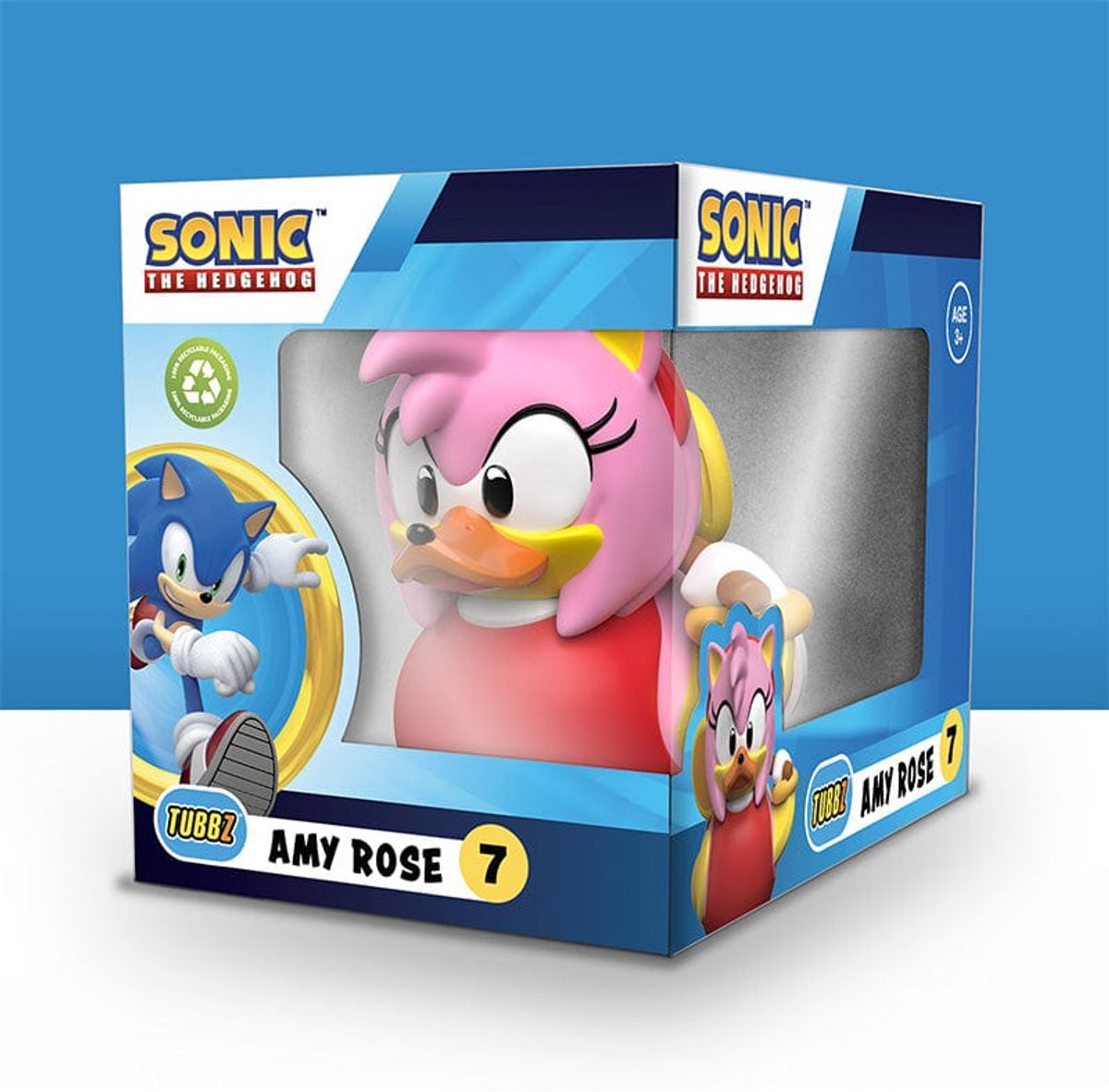 Numskull - Best of TUBBZ Boxed Badeend - Sonic the Hedgehog - Amy Rose - 9cm