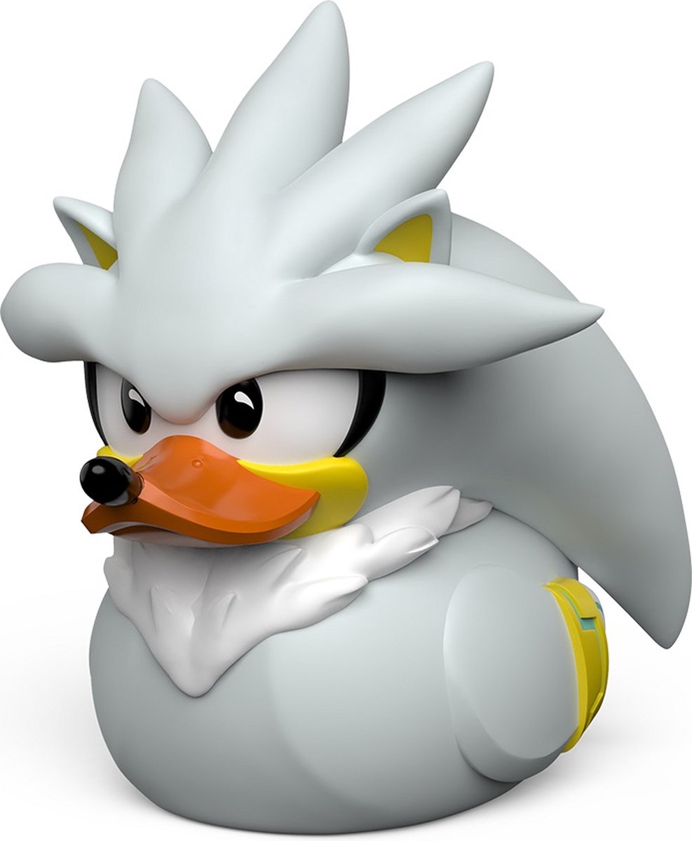 Numskull - TUBBZ Badeend - Sonic the Hedgehog - Silver the Hedgehog (Eerste Editie) - 9cm