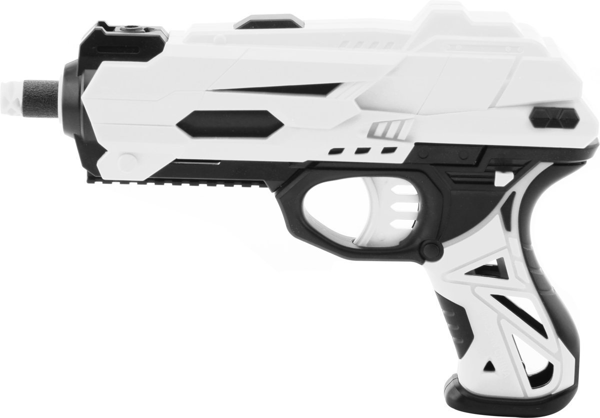 Tack Pro Space Galactic 18cm 6 Darts Blaster Zwart/Wit (darts incl)