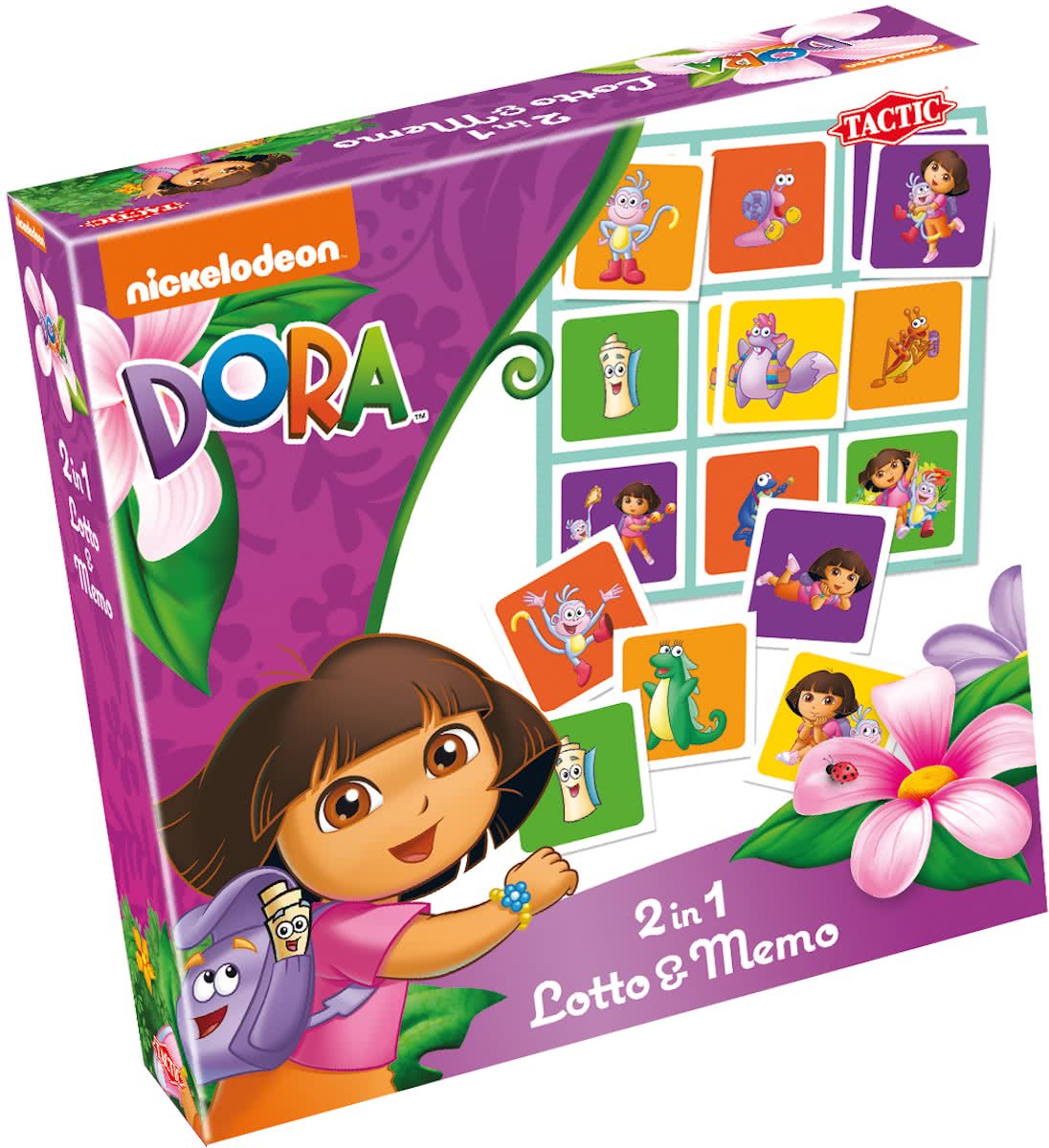 Dora 2in1 Lotto&Memo