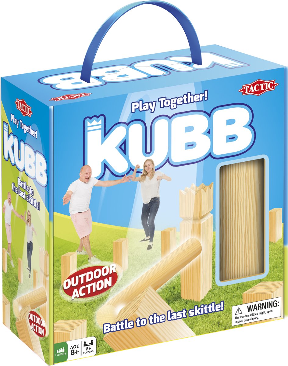 Kubb in Cardboard Box