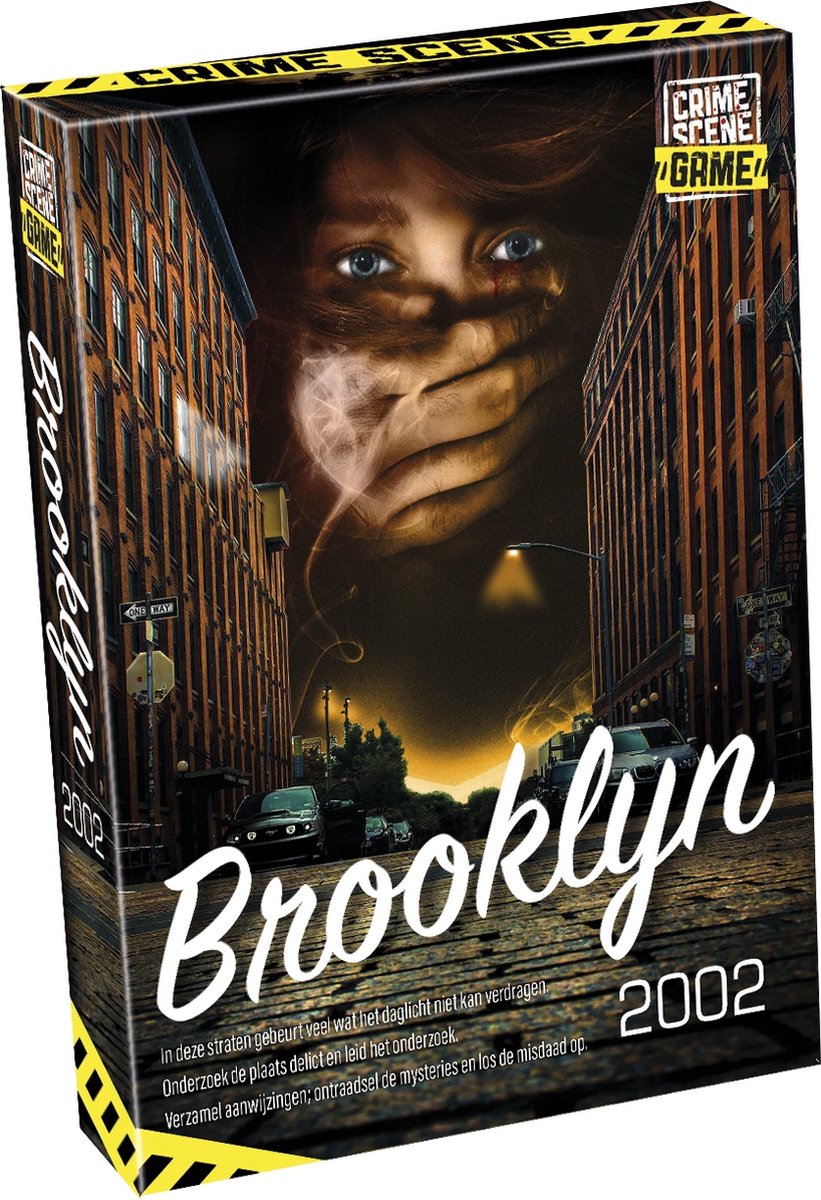 Selecta Cadeauboekartikel - Bordspel Crime Scene: Brooklyn