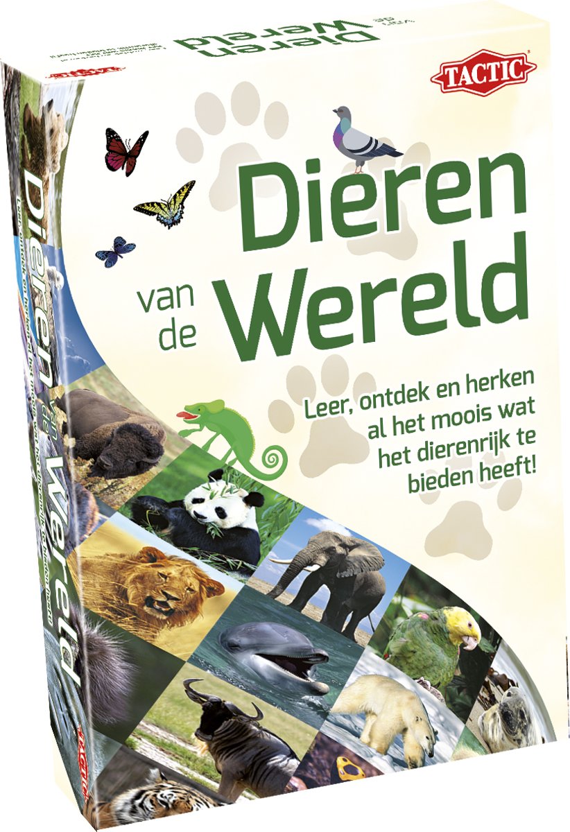 Tactic Dieren van de Wereld Card Game