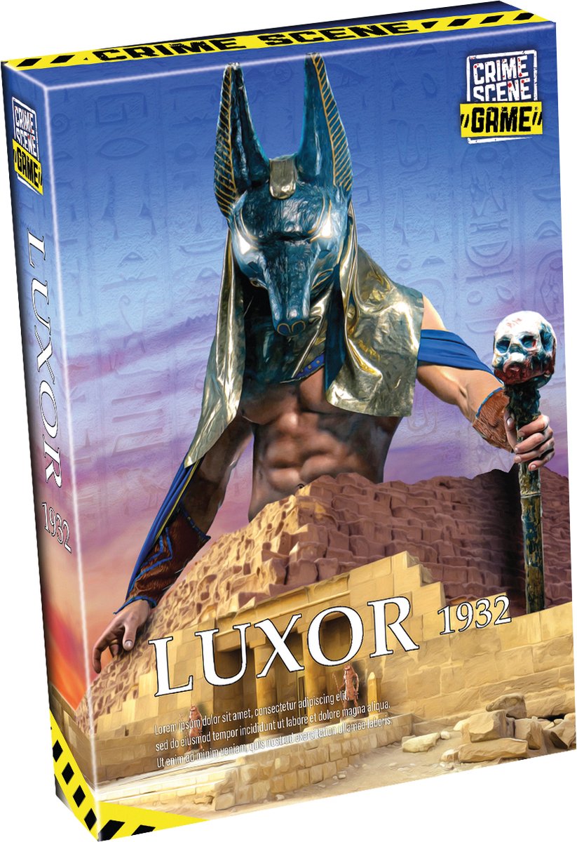 Tactic Gamestorm - Bordspel - Crime Scene: Luxor 1932