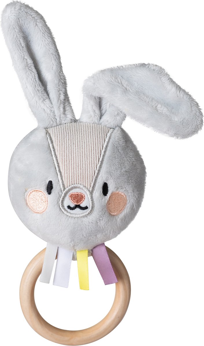 Taf Toys - Rammelaar- en bijtring - Rylee Bunny Rattle