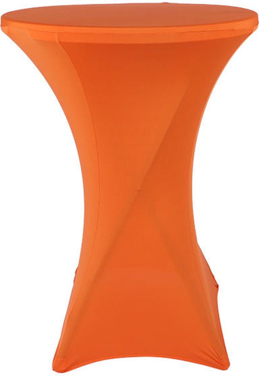Statafelrok Oranje 80cm - Statafelhoes -   - Bezza Media