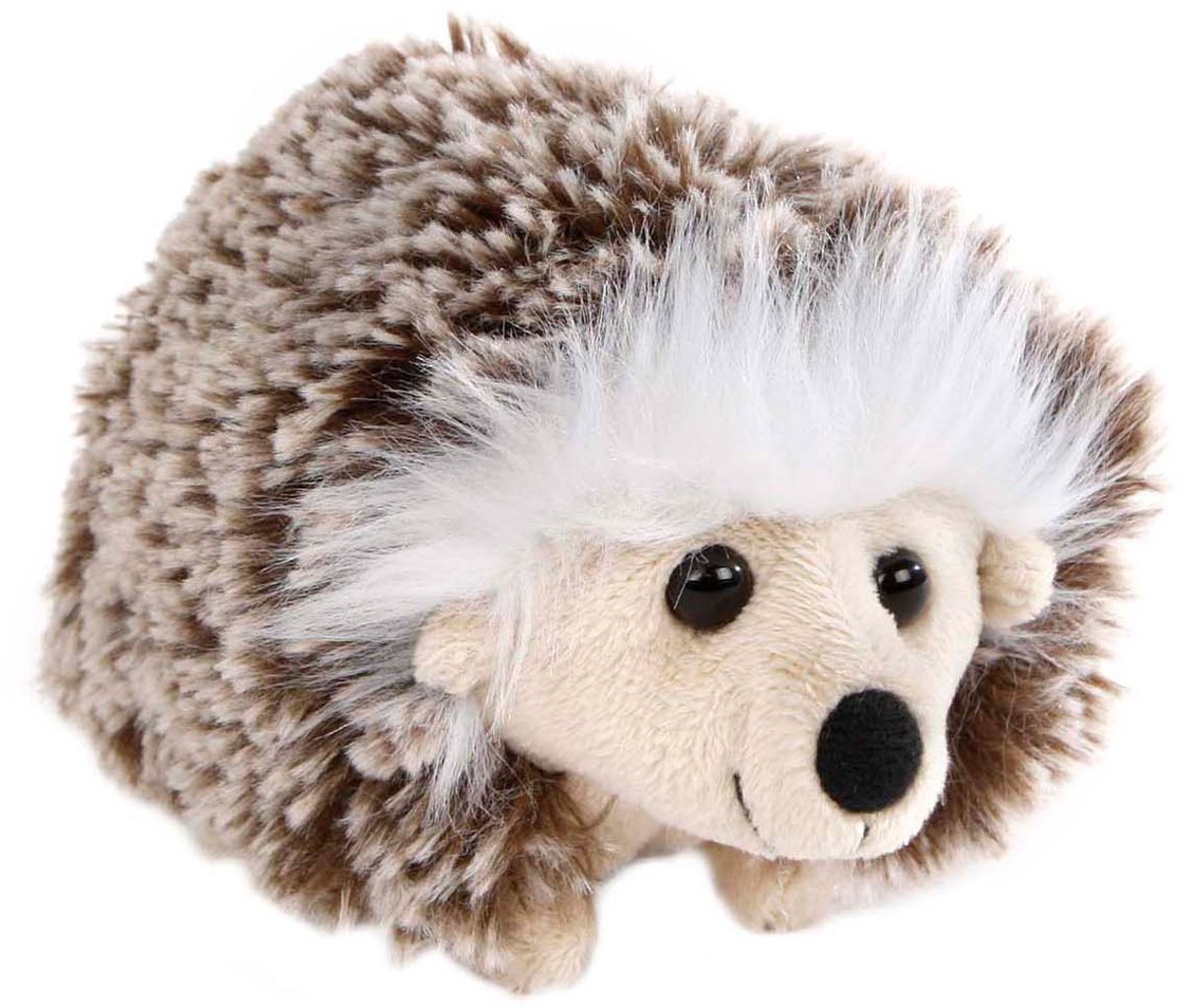 Egel knuffel pluche staand 16cm - schattige zachte knuffel.