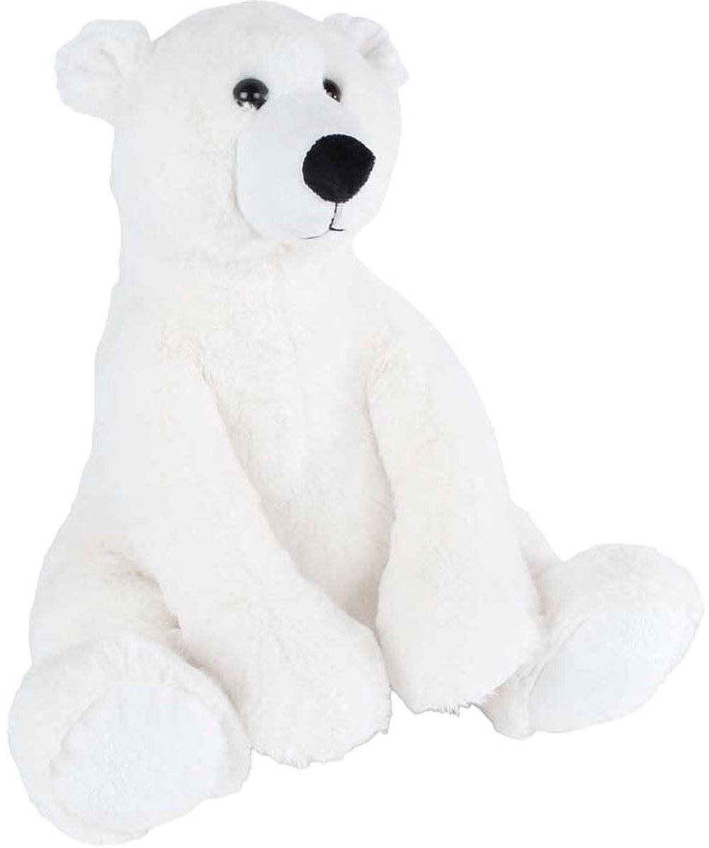 Take Me Home Knuffel Pluche - Ijsbeer Zittend, 18cm