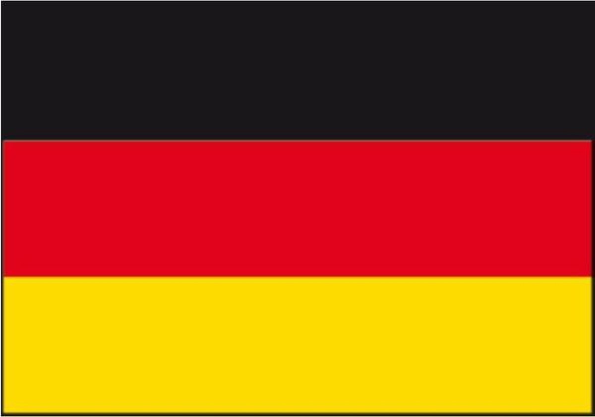 Stijlvolle Duitse Bootvlag 30x45 - Talamex