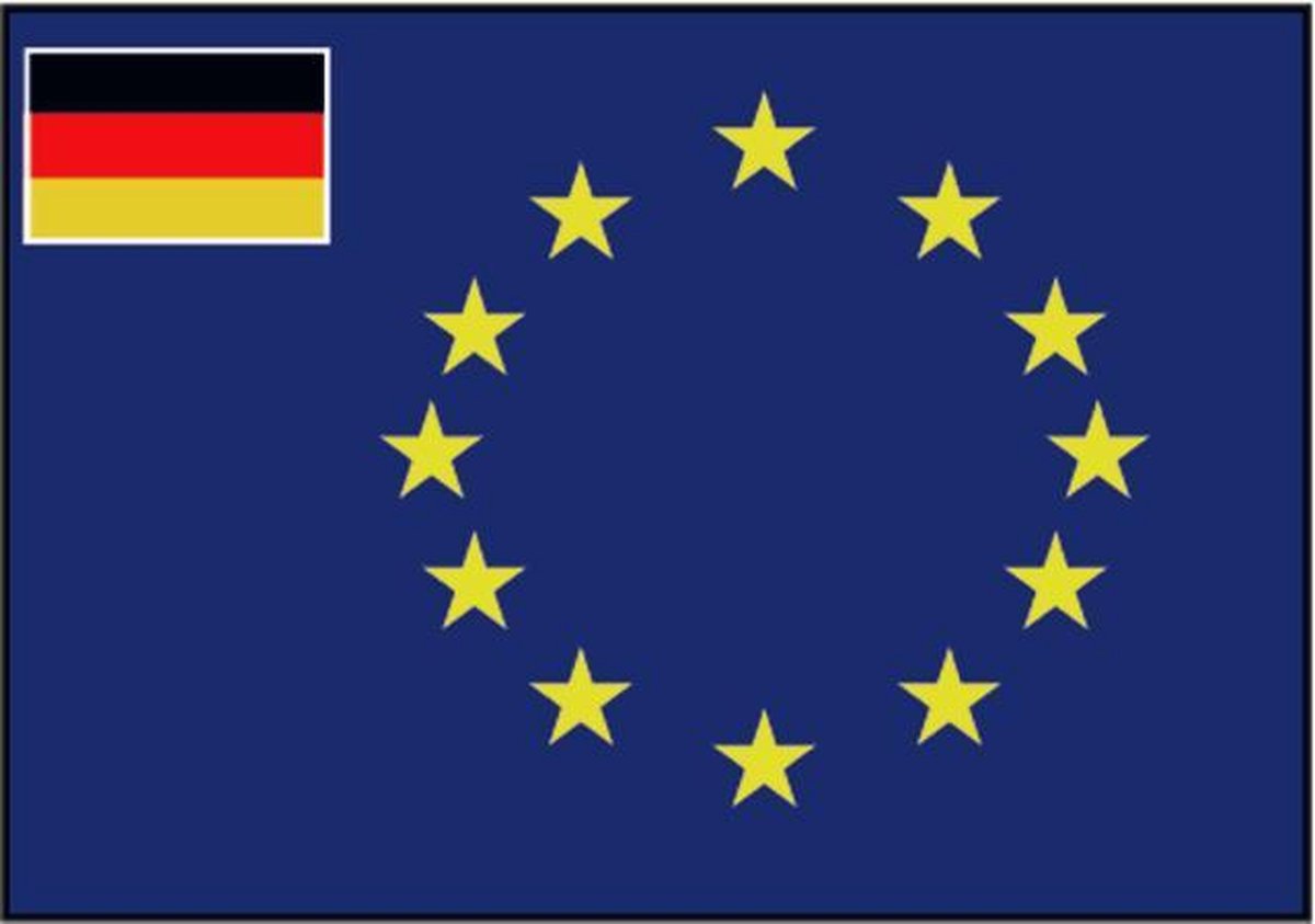 Talamex Europese vlag (DE) 60 x 90 cm