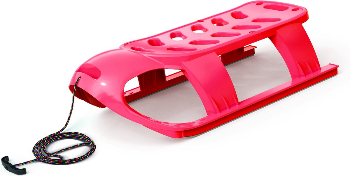 Tuilana ® - Winterslee - Slede - Kinderslee - Sneeuwslee - Davos - Kunststof - Inclusief trekkoord - Rood