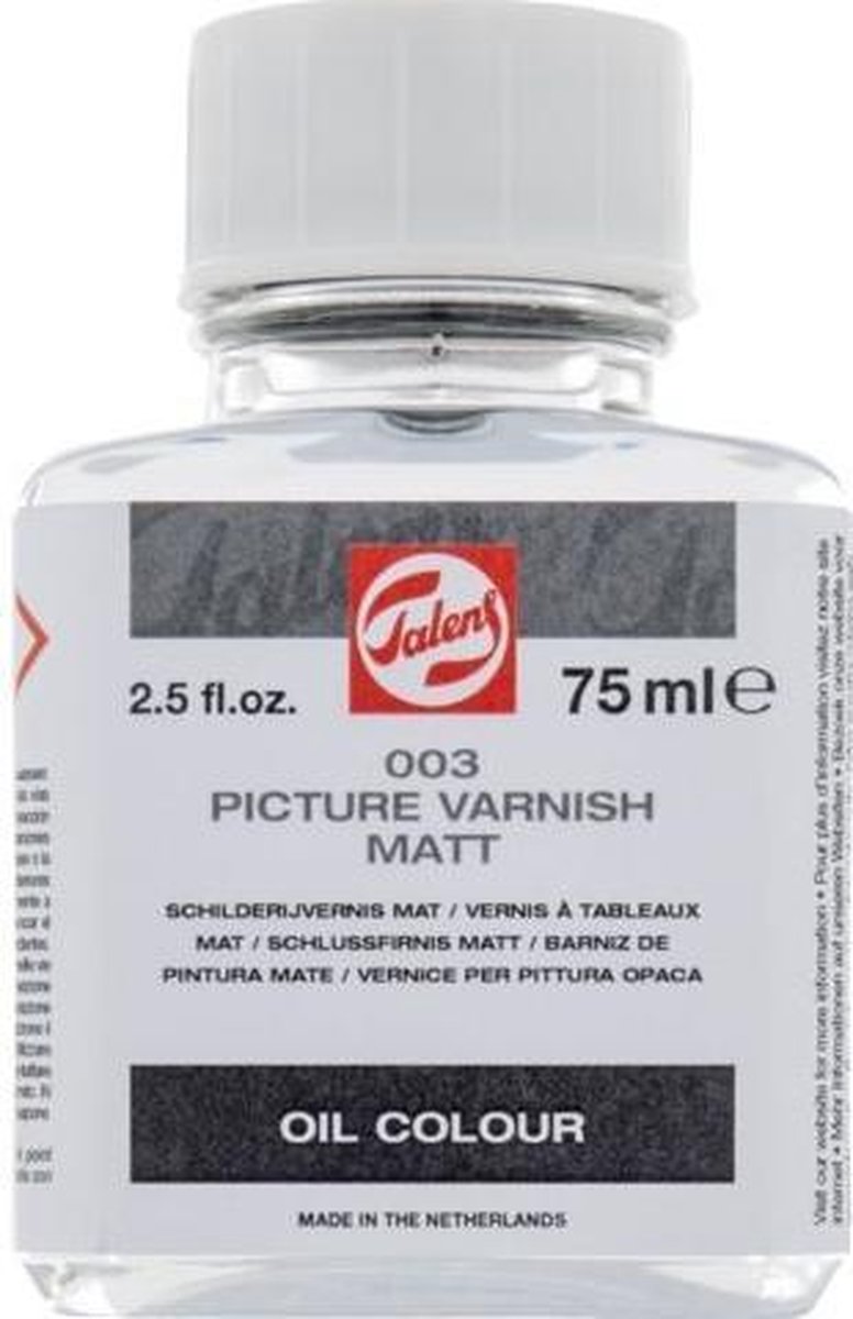 Schilderijvernis Mat Flacon 75 ml