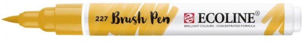 Talens Ecoline Brushpen - 227 / Gele Oker