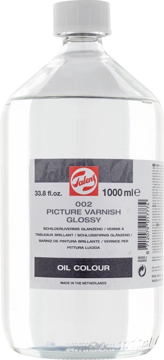   Schilderijvernis glanzend voor Olieverf 1000mL 002