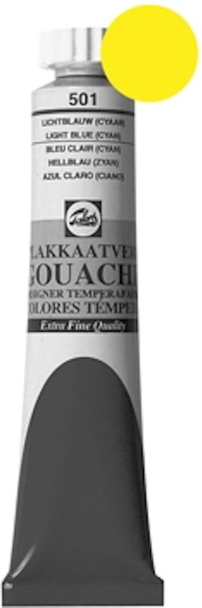 Talens plakkaatverf Extra Fijn citroengeel (primair)