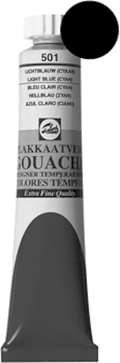 Talens plakkaatverf Extra Fijn intens zwart