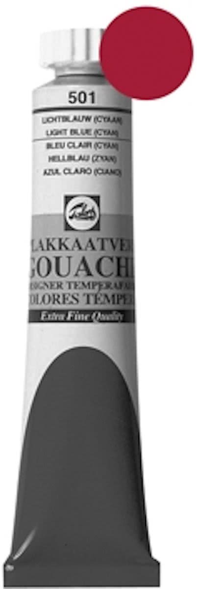 Talens plakkaatverf Extra Fijn karmijnrood