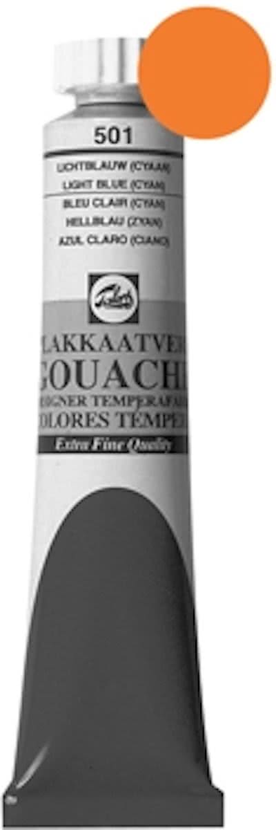 Talens plakkaatverf Extra Fijn vermiljoen